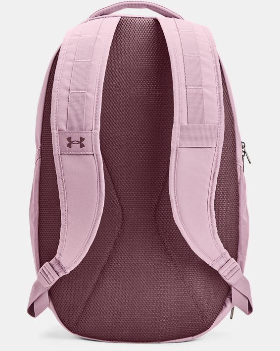 UA Hustle 5.0 Backpack, Pink, pdpMainDesktop image number 2